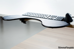 Armsteun met toetsenbord en muis - mooie vloer - SlimmeFlexplek