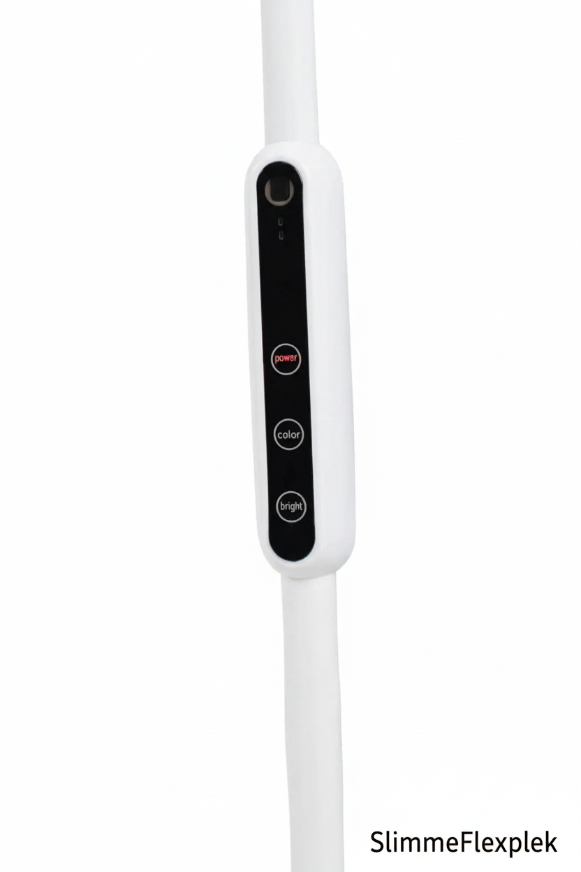 Bureau lamp wit bedieningspaneel exact product - SlimmeFlexplek