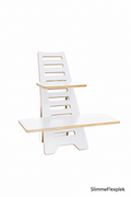 Desk riser wit product - SlimmeFlexplek
