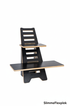 Desk riser zwart product - SlimmeFlexplek