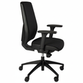 Ergonomische bureaustoel zwart zonder logo