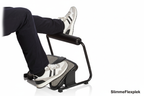 Footrest lifestyle met moderne schoenen - zijaanzicht - SlimmeFlexplek