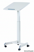 Witte Easy Desk zonder oranje badge