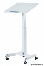Witte Easy Desk zonder oranje badge