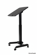 Zwarte Easy Desk met SlimmeFlexplek