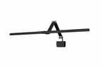 Zwarte monitorlamp productfoto - zonder logo